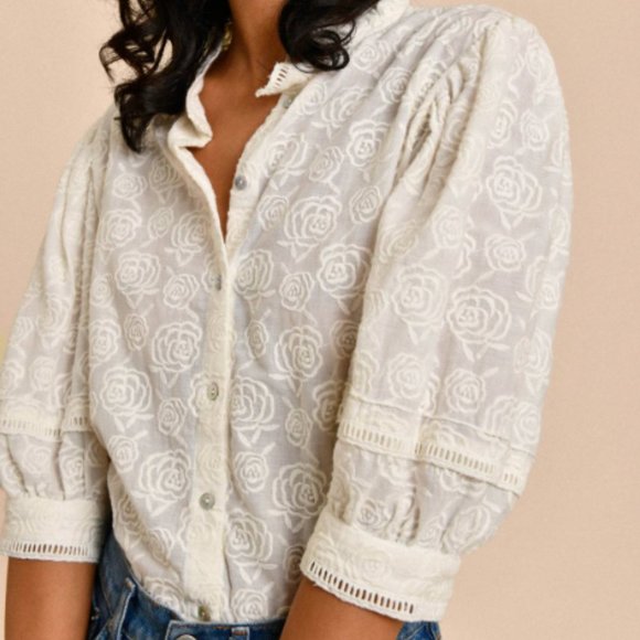 Rouje Huguette Top - UK Size 38 / US Size 6 - Picture 2 of 6